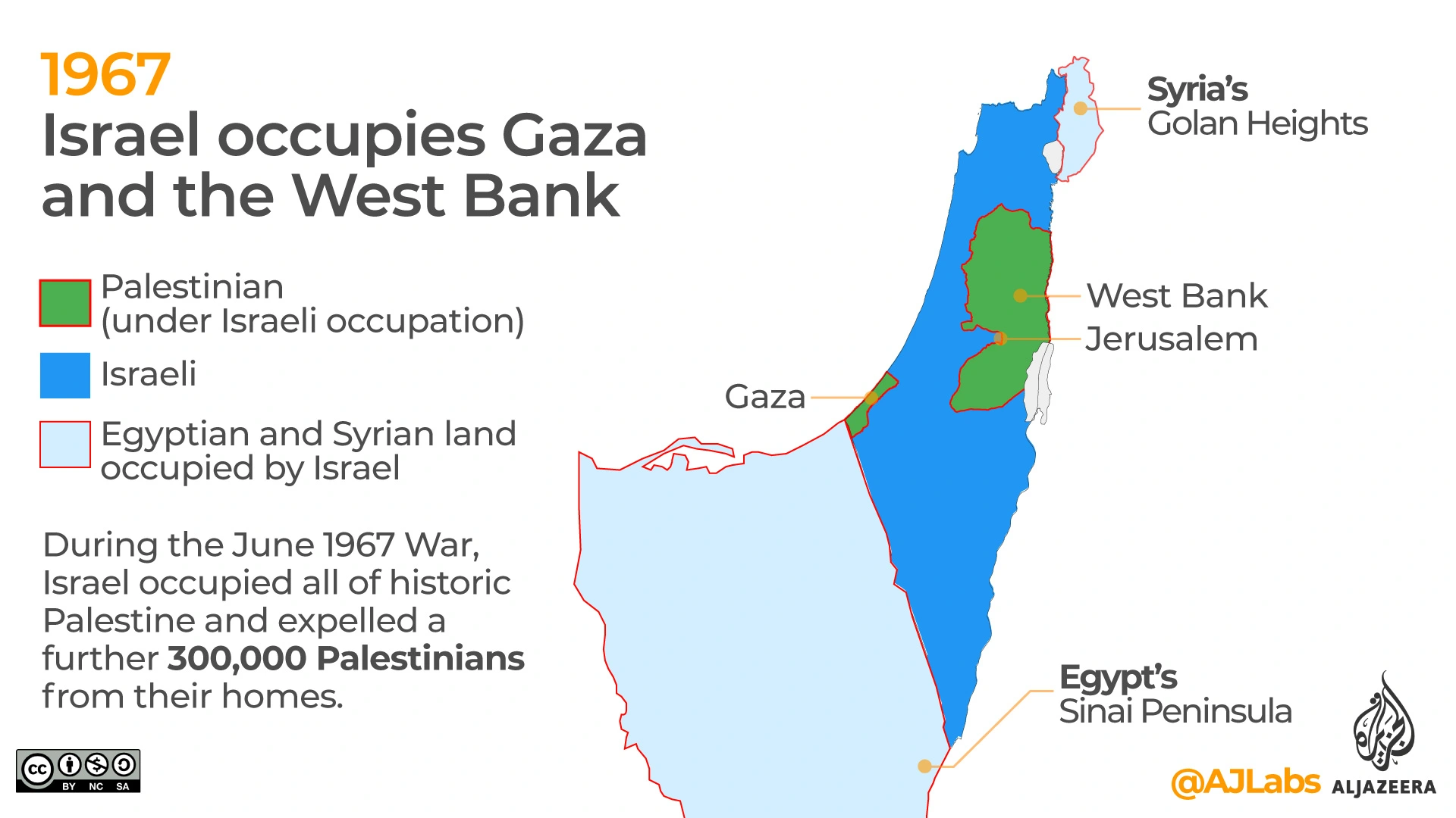 Naksa Map, courtesy of AlJazeera